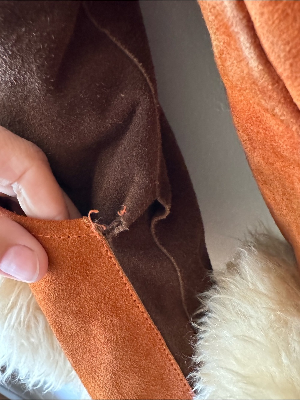 1970’s suede penny lane coat. Small/medium. - Picture 9 of 12